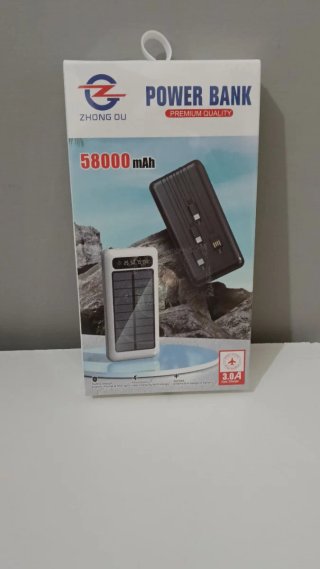 Power Bank Zhong Ou 58000 mAh Nuovo Sigillato