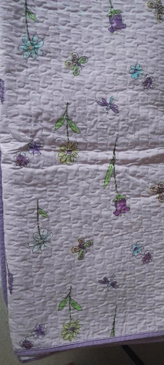 Colcha infantil reversible