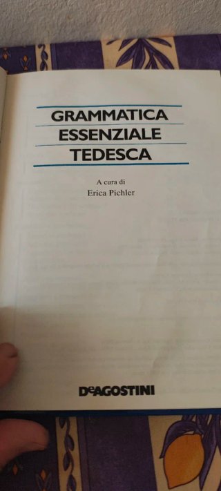 Grammatica essenziale tedesca