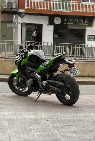 Kawasaki Z900 128cv Naked Verde