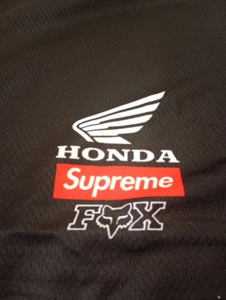 Camiseta Honda Supreme Fox Racing Roja Blanca