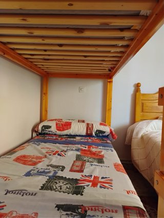 Litera madera maciza colchones viscoelástico NUEVA