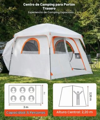 Tienda de campaña para SUV y turismos