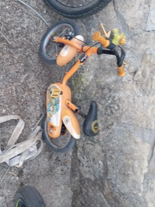 Bicicleta infantil naranja Btwin