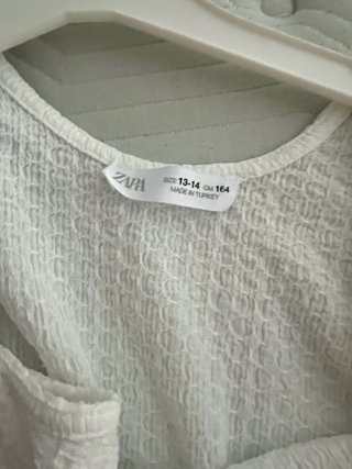 Mono blanco zara
