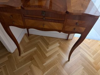 Tocador francés vintage madera