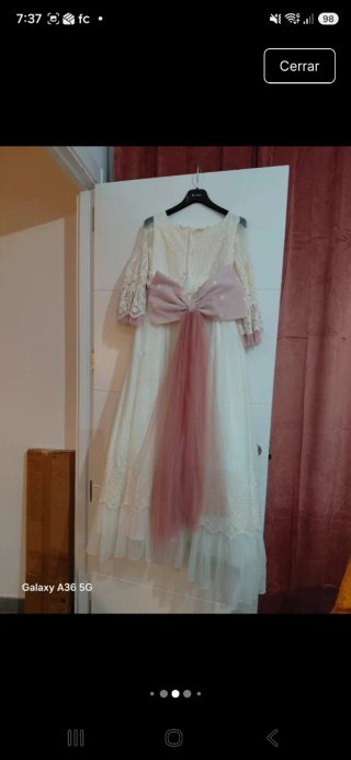 Vestido comunión La Befana blanco