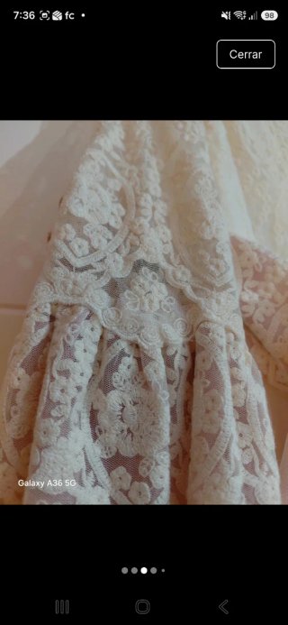 Vestido comunión La Befana blanco