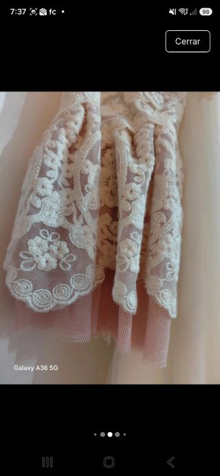 Vestido comunión La Befana blanco