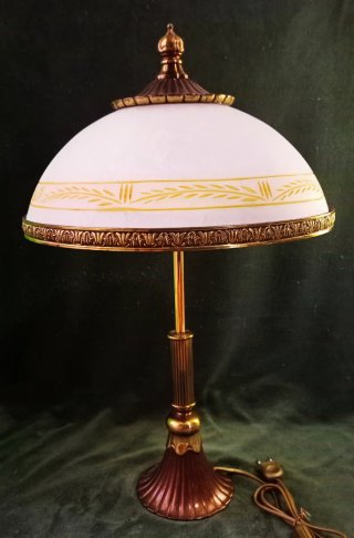 Lámpara Sobremesa "Hongo" Estilo "Art Nouveau"