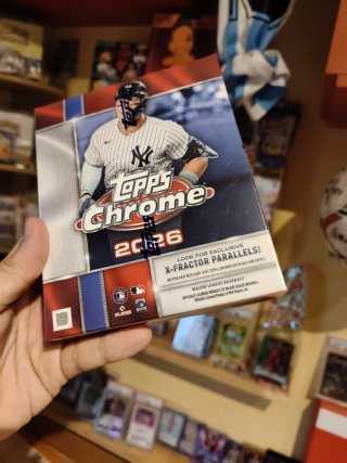 Chrome Baseball 2026 MLB  Mega Box Béisbol