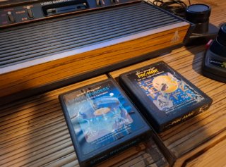 Atari 2600 Console con Joystick e Giochi