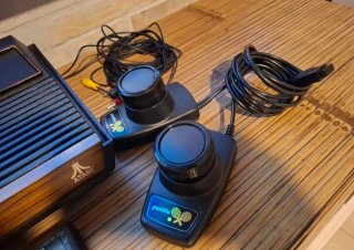 Atari 2600 Console con Joystick e Giochi