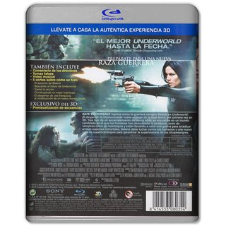 UNDERWORLD EL DESPERTAR 3D Bluray (Fantástico)