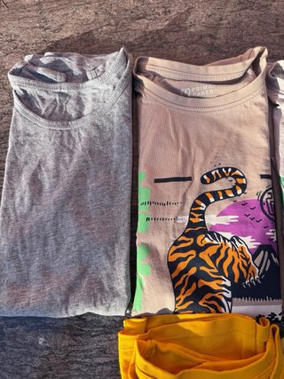Lote 7 Camisetas T.10/11