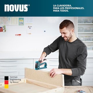 Grapadora manual NOVUS TOOLS J-15 + grapas