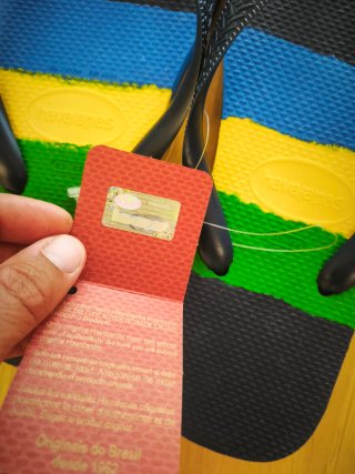 Chinelos Havaianas Brasil T.43/44