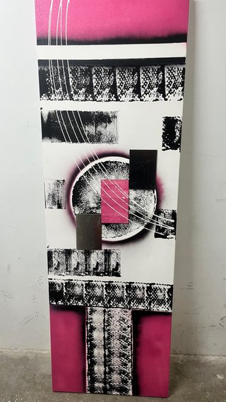 Cuadro artesanal moderno