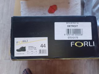 Botas de trabajo FORLI Talla 44 Negras