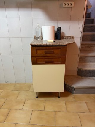 Cocina antigua modular