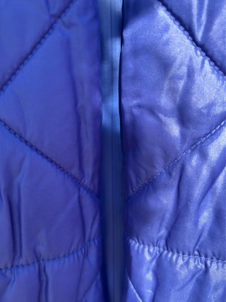Abrigo Bimba y Lola azul acolchado