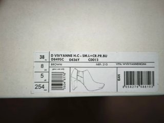 Botines Geox Marrones Tacon