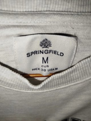 Sudadera Springfield Gris