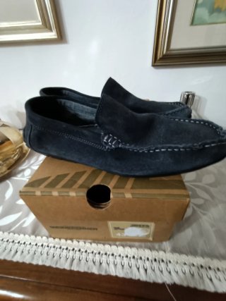 Mocassini uomo estivi blu