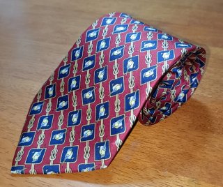 Corbata Vintage Seda Hecha a Mano España