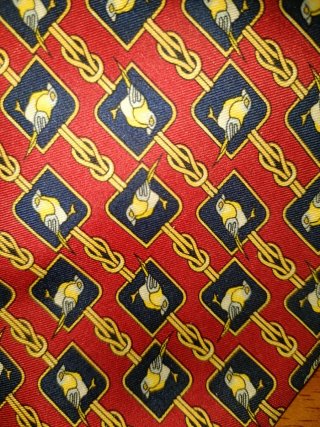 Corbata Vintage Seda Hecha a Mano España