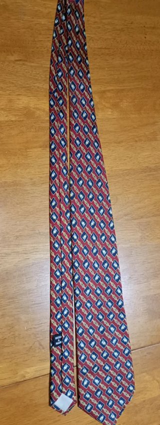 Corbata Vintage Seda Hecha a Mano España