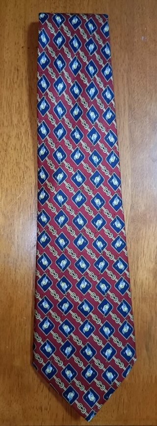 Corbata Vintage Seda Hecha a Mano España