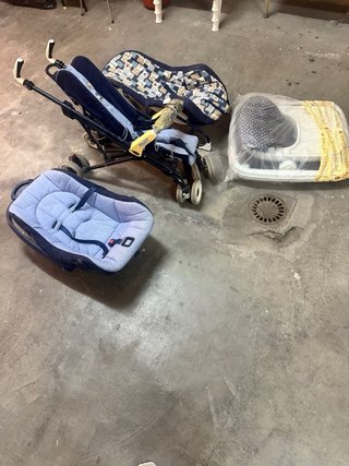 Conjunto cochecito bebé y silla coche