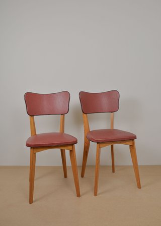Pareja de sillas francesas - 60s