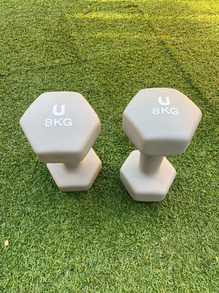 Mancuernas hexagonales 8kg (U)