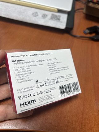 KIT Raspberry Pi 4 8GB NUEVO A ESTRENAR