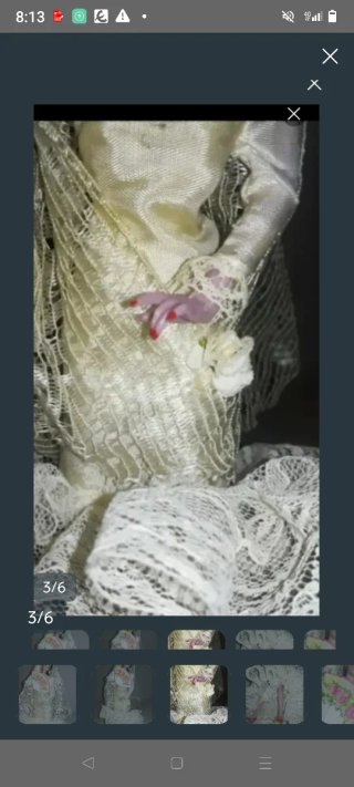Muñeca antigua años 60