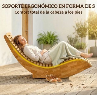 Conjunto 2 Mecedoras Madera