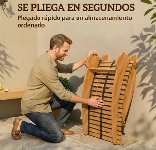 Conjunto 2 Mecedoras Madera