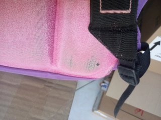 Zaino vintage Seven fucsia e viola