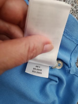 Polo Gant Azul Celeste Talla XL