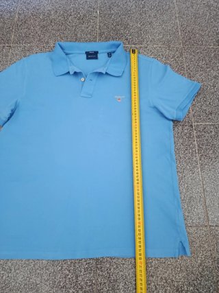 Polo Gant Azul Celeste Talla XL