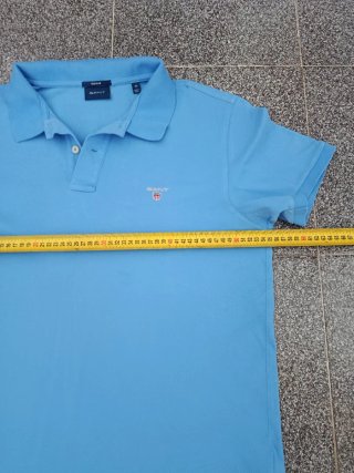 Polo Gant Azul Celeste Talla XL