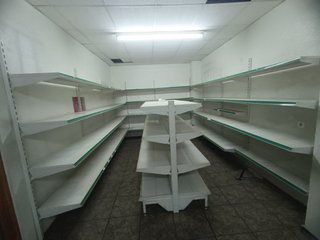Estantería Metálica Blanca y Verde