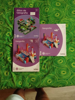 Libro de 3°eso.Ed Santillana.3 libros.