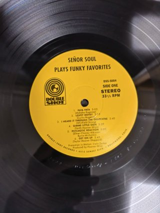 Vinilo Señor Soul Play Funky Favorites