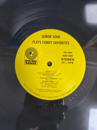Vinilo Señor Soul Play Funky Favorites