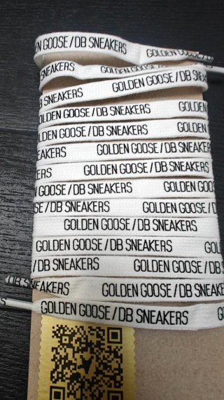 Lacci Golden Goose DB Sneakers Bianchi