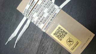 Lacci Golden Goose DB Sneakers Bianchi