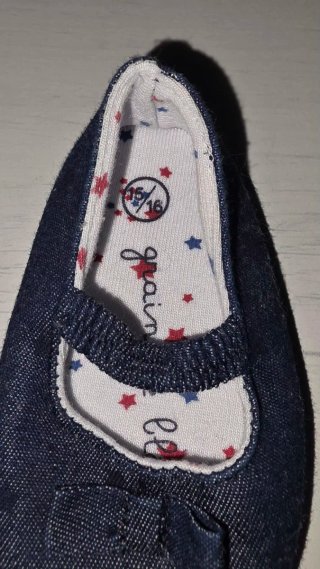 Conjunto Peto+zapatos+Chaqueta Grain de Blé 3Meses